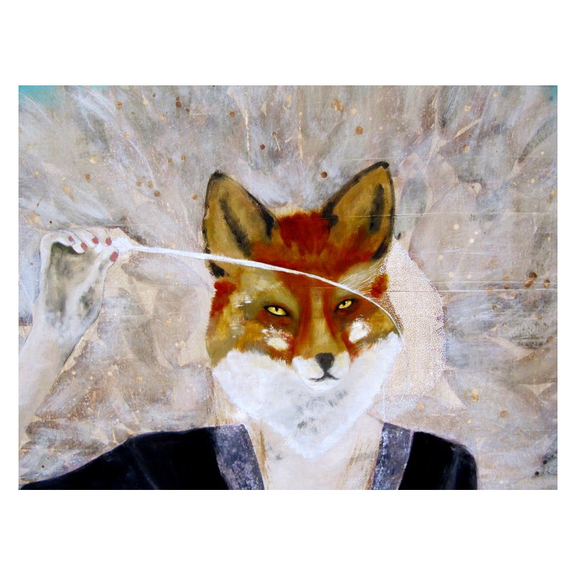 Turquoise fox_K.Fabrizzi