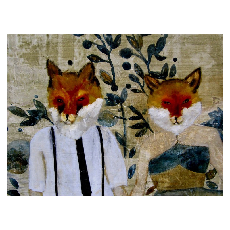 The Foxies in blue_K.Fabrizzi