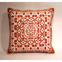 Mandala rojo cushion