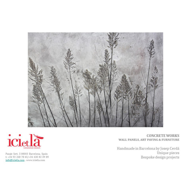 J. Cerdà artistic concrete Catalog 09 2019