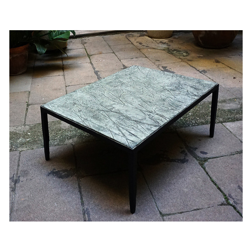 EMPREINTES Green coffee table