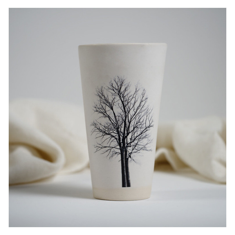 TREE WHITE vaso