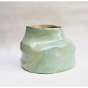 CUBISTA jarrón en cerámica, pieza única