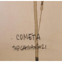 COMETA painting on cardboard by The Catman