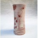 GUSPI BEIGE vase by Vanessa Linares