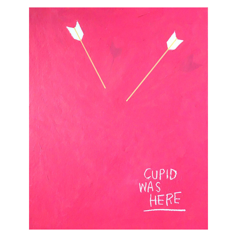 CUPID hand painted poster by the Catman
