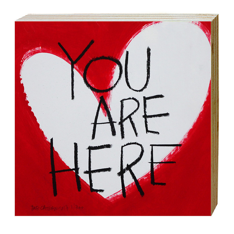 YOU ARE HERE Art Object de The Catman