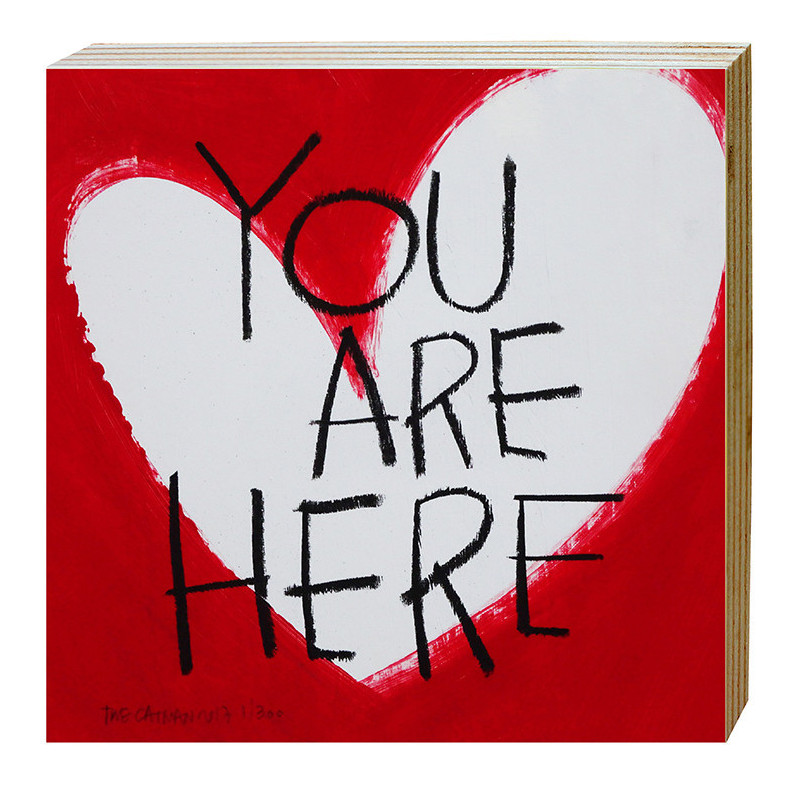 YOU ARE HERE Art Object de The Catman