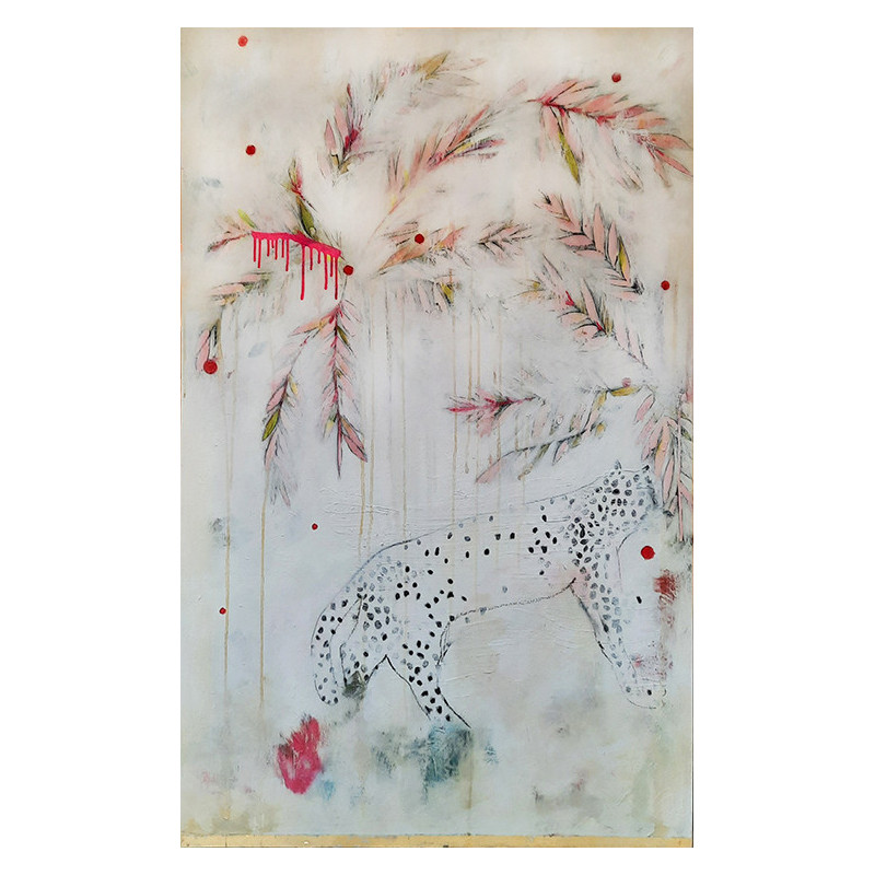 SWEET FOREST 02 painting, artwork by Karenina Fabrizzi