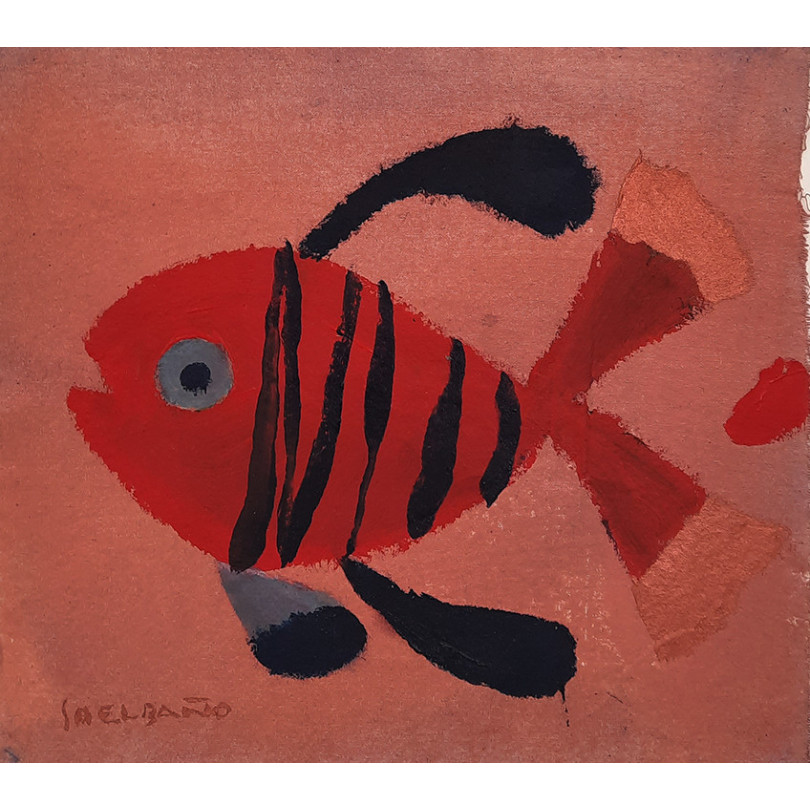 FUNNY FISH 223 painting