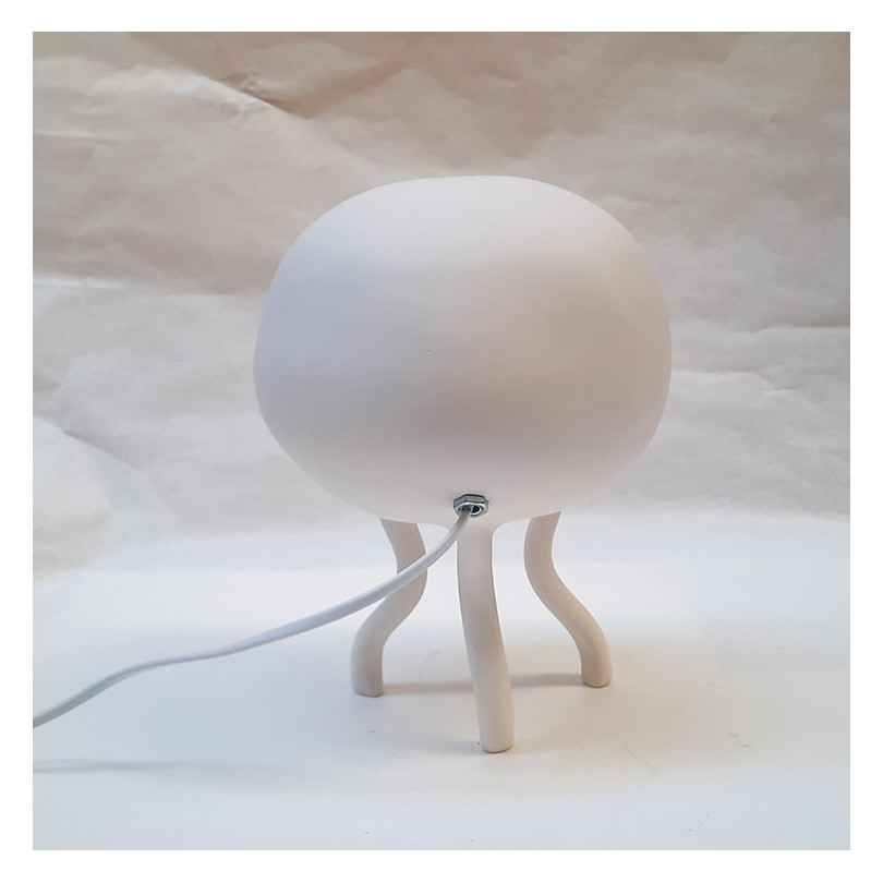 TARTALO lampe de table en céramique blanche