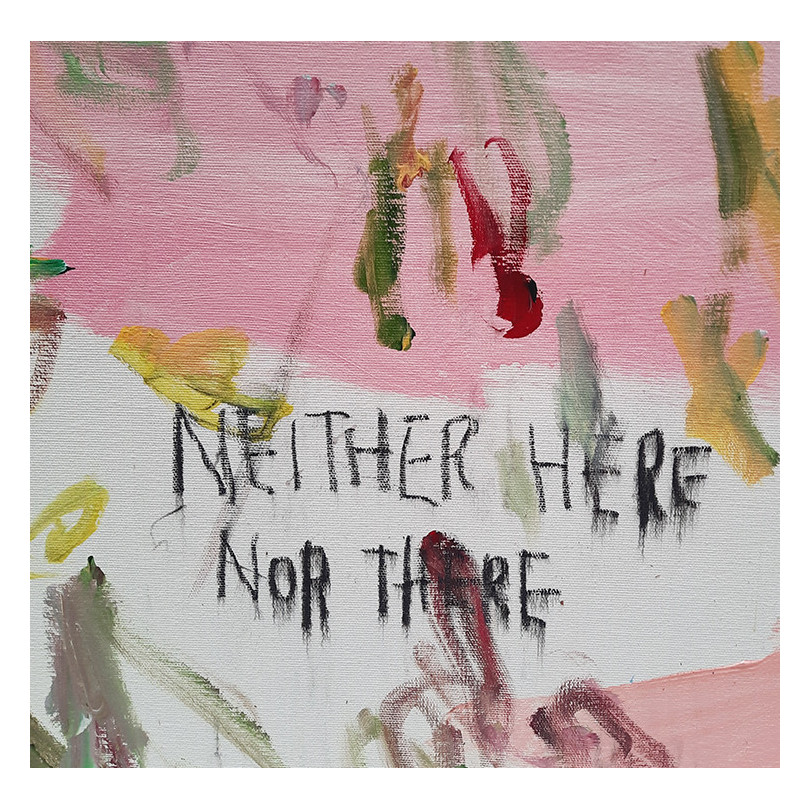 NEITHER HERE NOR THERE painting, unique piece by theCatman