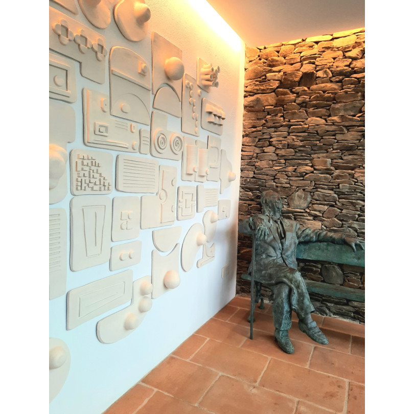 Wall sculpture for Villa Salvador hotel