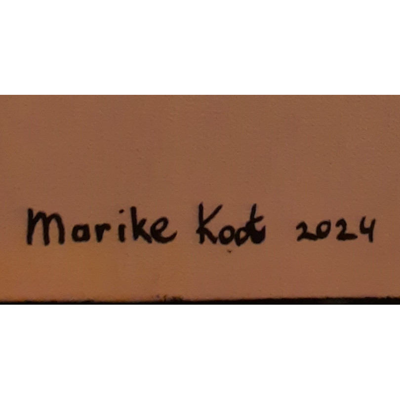 Firma del artista Marike Koot