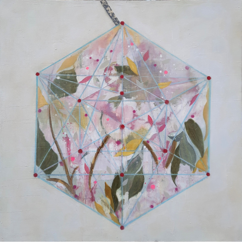 FLORAL GEOMETRY I artwork by Karenina Fabrizzi