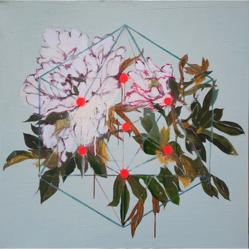 FLORAL GEOMETRY II artwork by Karenina Fabrizzi