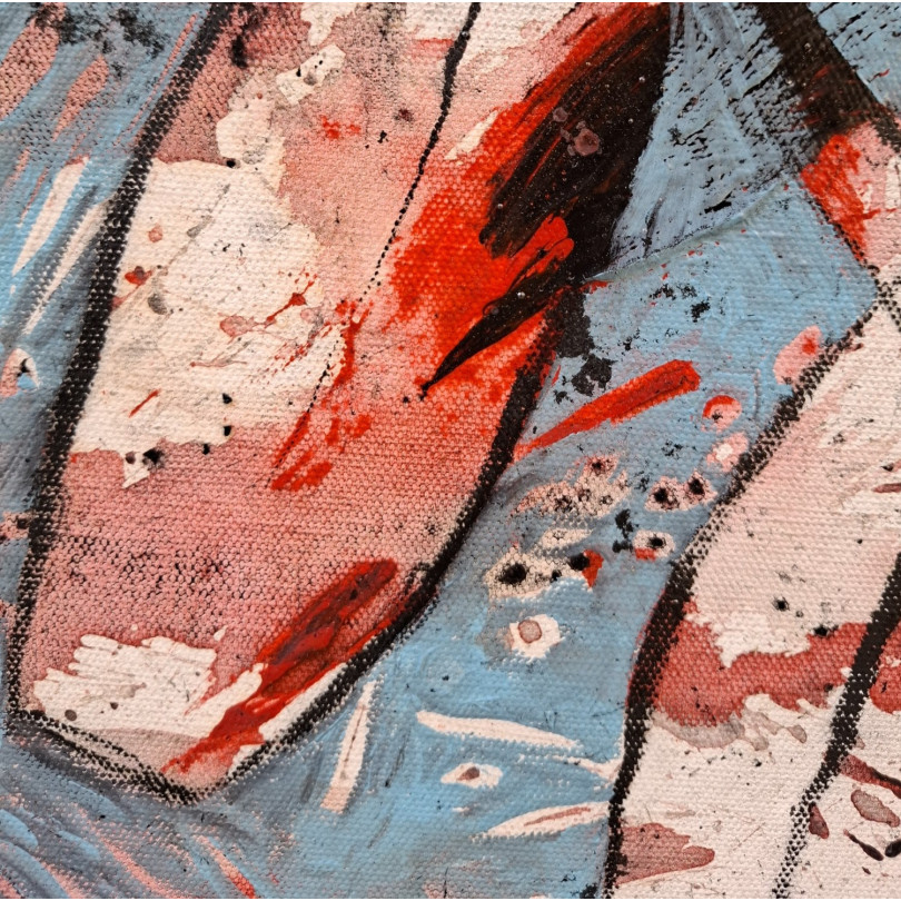 Original artwork by The spanish artist The Catman for Ici et Là gallery