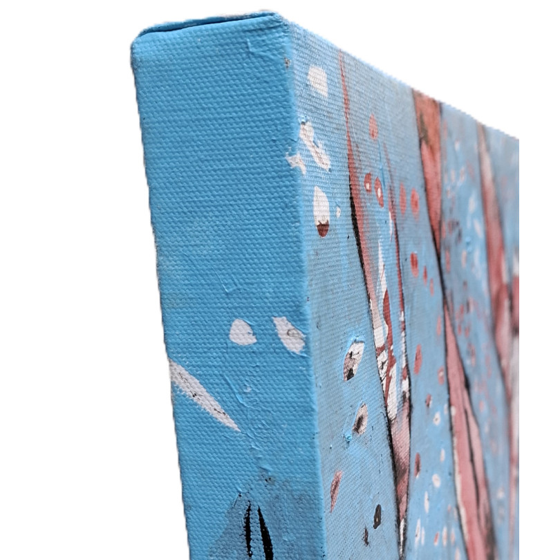 Original artwork by The spanish artist The Catman for Ici et Là gallery