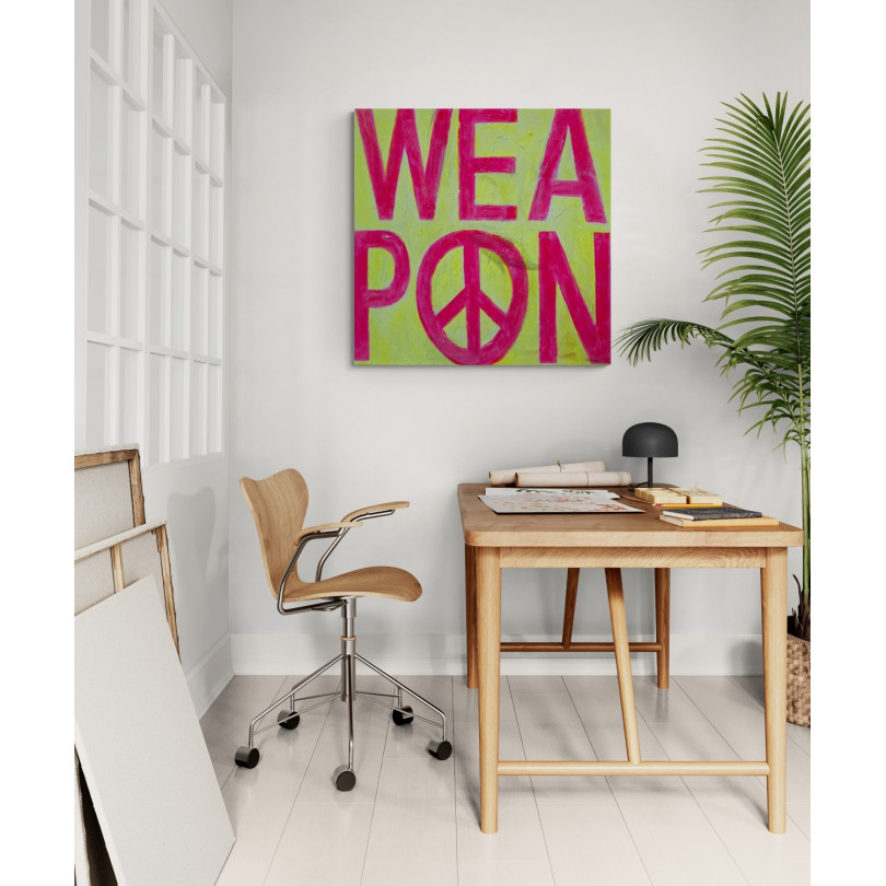 WEAPON original artwork by The Catman for ICI ET LÀ gallery