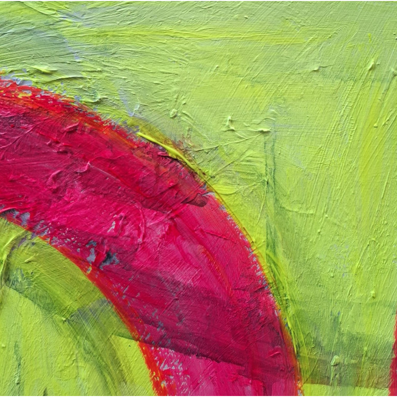 Peinture contemporaine de l'artiste The Catman pour la galerie ICI ET LÀ