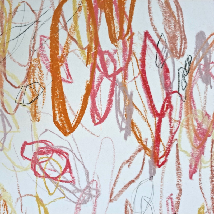 METAPHOR dessin aux pastels de l'artiste espagnol The Catman