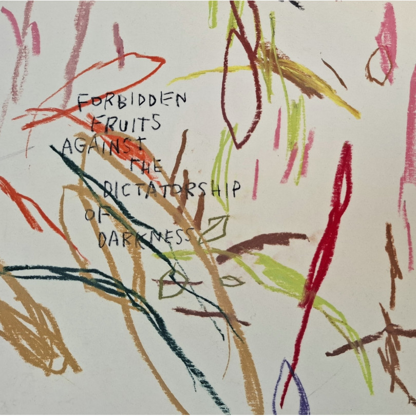 Dessin abstrait et coloré de l'artiste contemporain The Catman