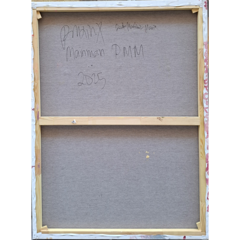 Obra pintada de Pedro Martinez Marín (o Mainman)