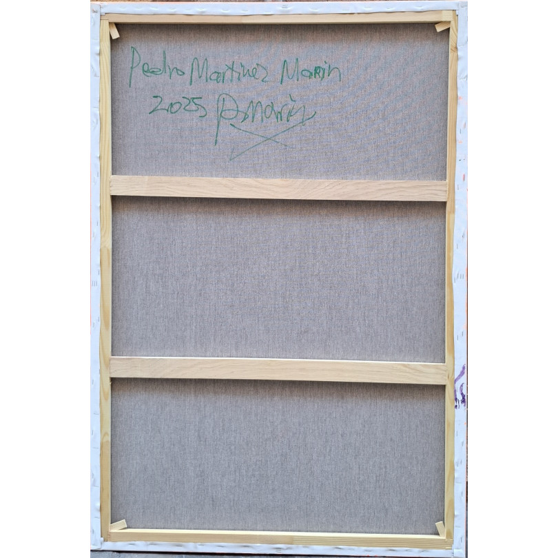 Obra de arte inspirada por la naturaleza del artista Pedro Martinez Marín (o Mainman)