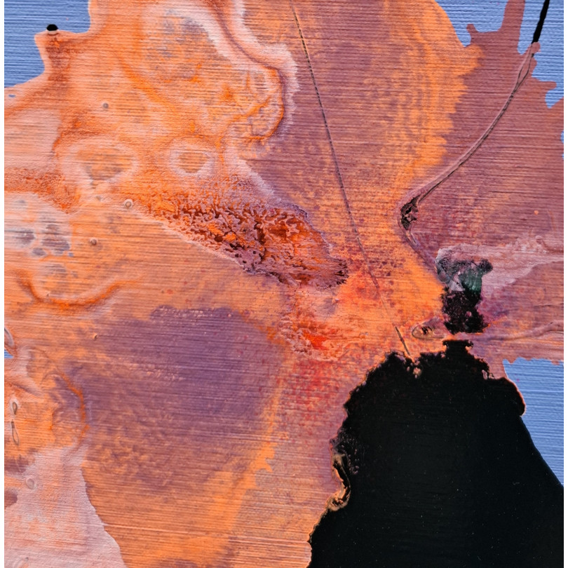 Cuadro semi-abstracto de Mainman (Pedro Martinez Marín)