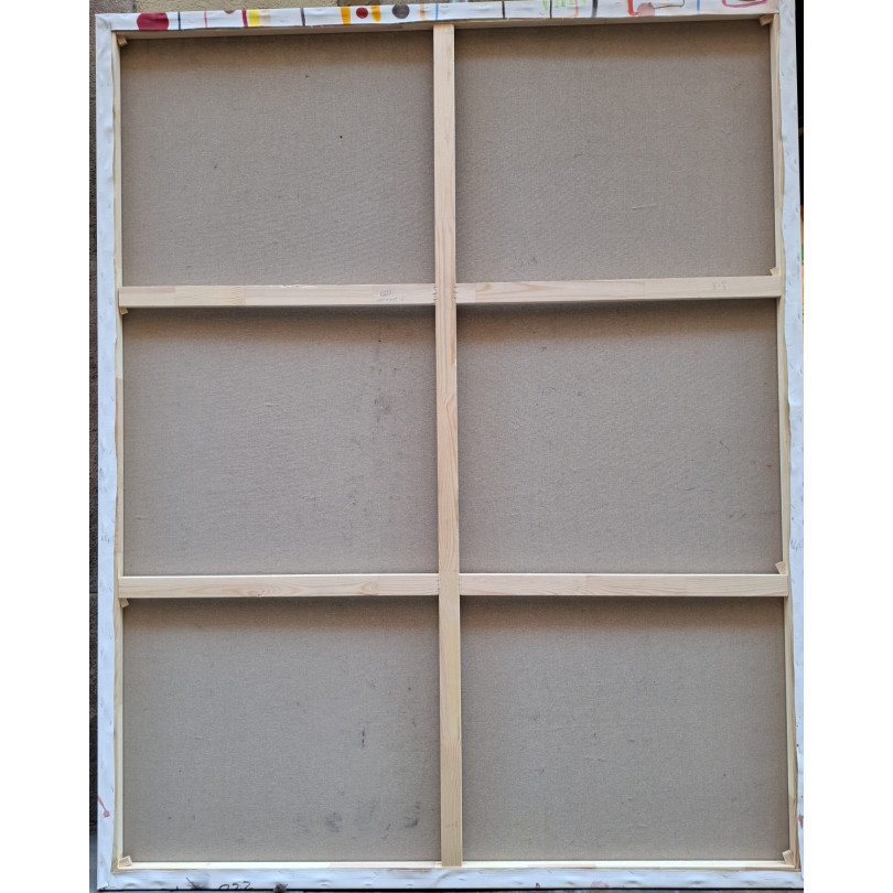 Toile colorée de grand format de Pedro Martinez Marín