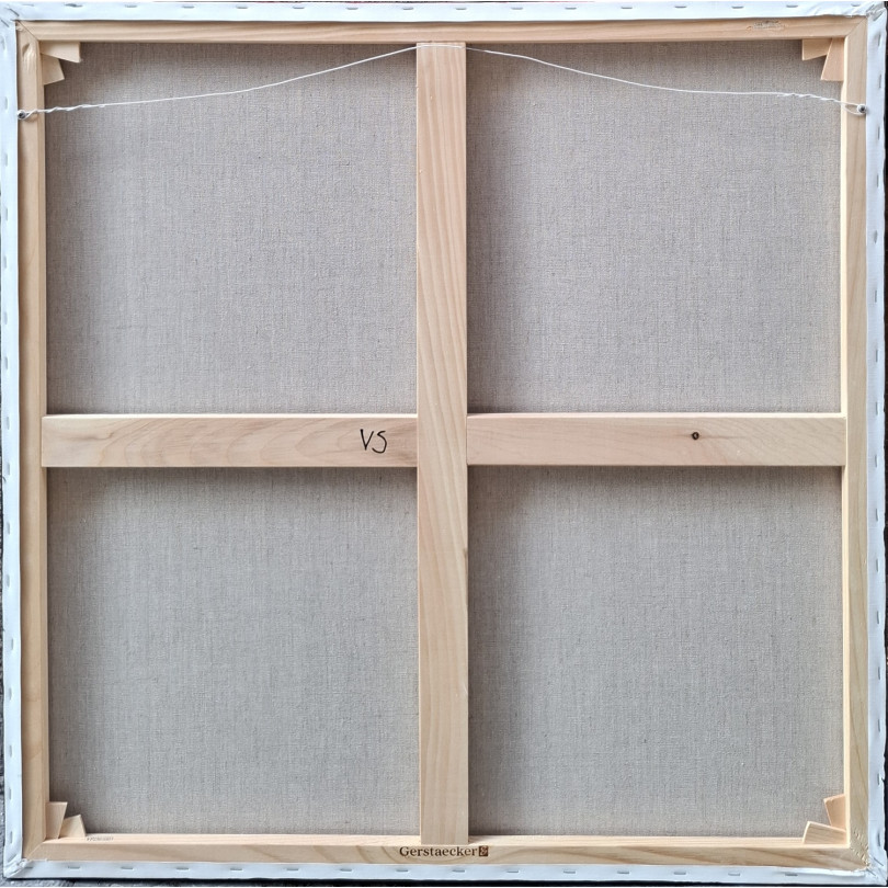 Portrait d'âne sur fond rouge. Peinture de Marike Koot