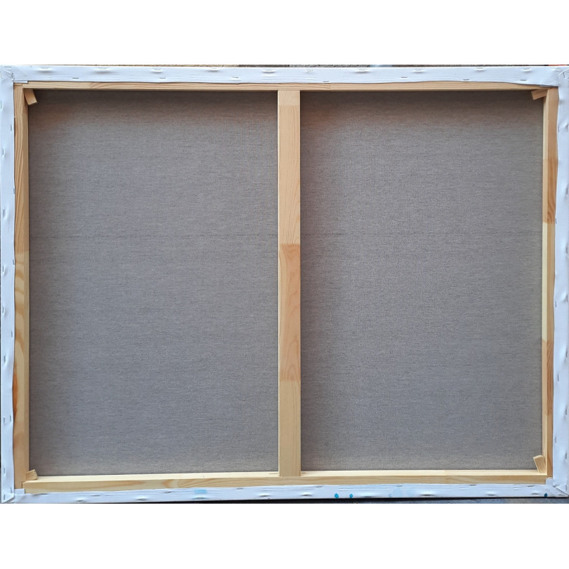 LEJOS DEL MUNDO DE LOS HOMBRES peinture de Vanessa Linares pour ICI ET LÀ