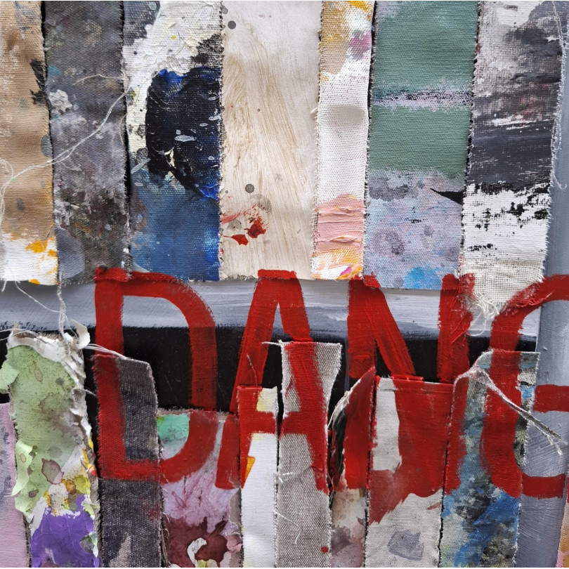 Pintura DANGER: Biblioteca falsa de The Catman para Ici et Là