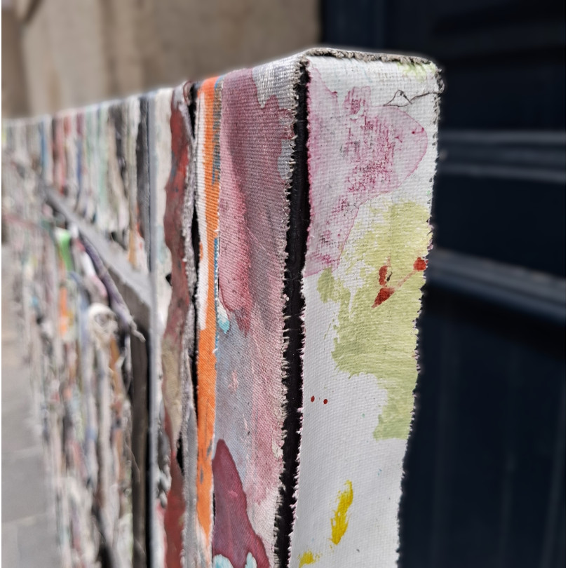 DANGER diptych artwork by The Catman for Ici et Là gallery