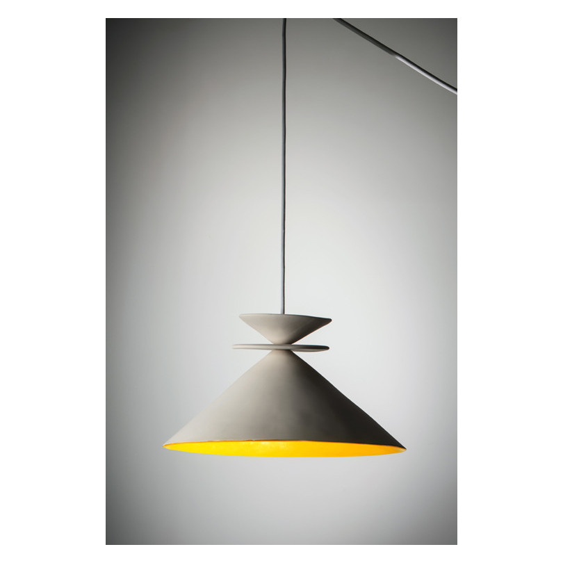 Gauargi blanca, lampara de techo