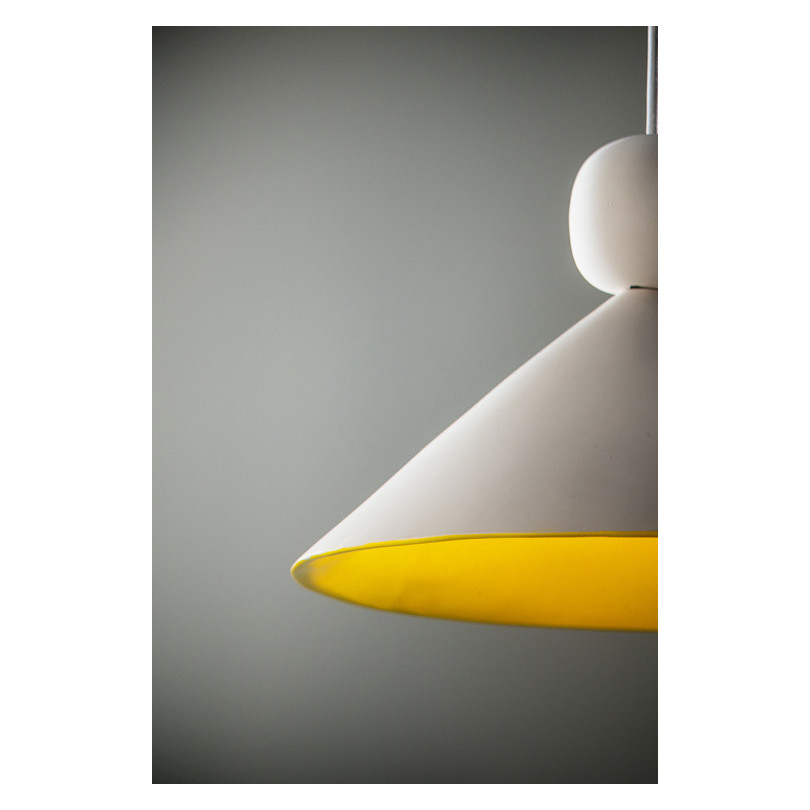 Gauargi blanca, lampara de techo