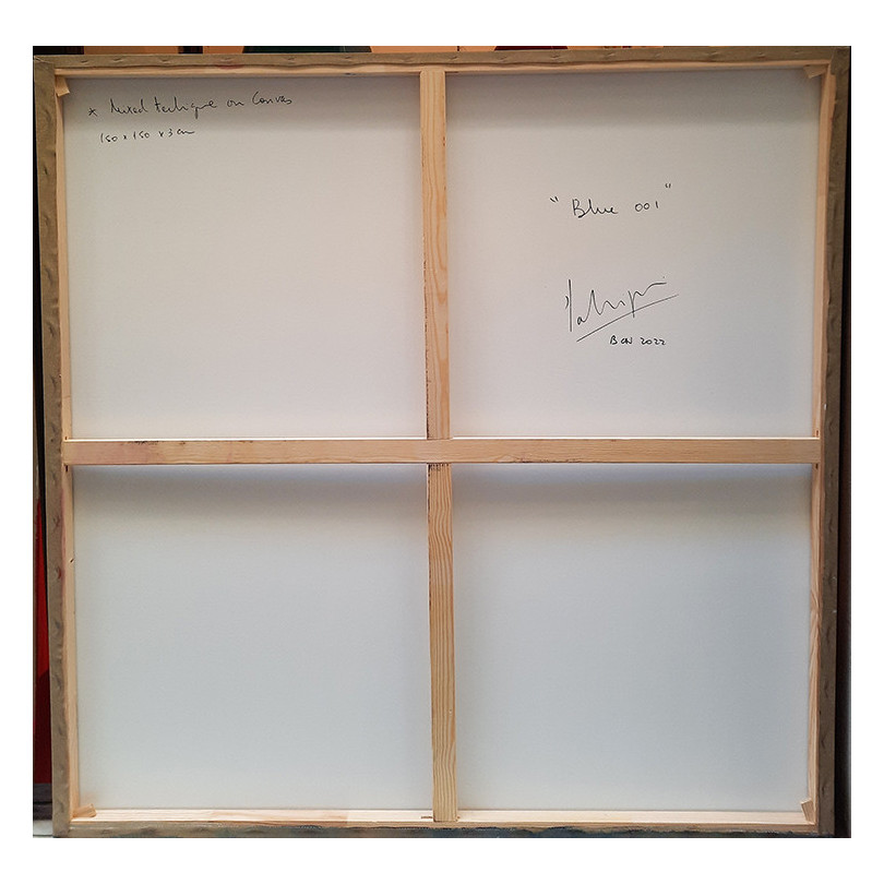 BLUE DREAM pintura sobre lienzo de Karenina Fabrizzi