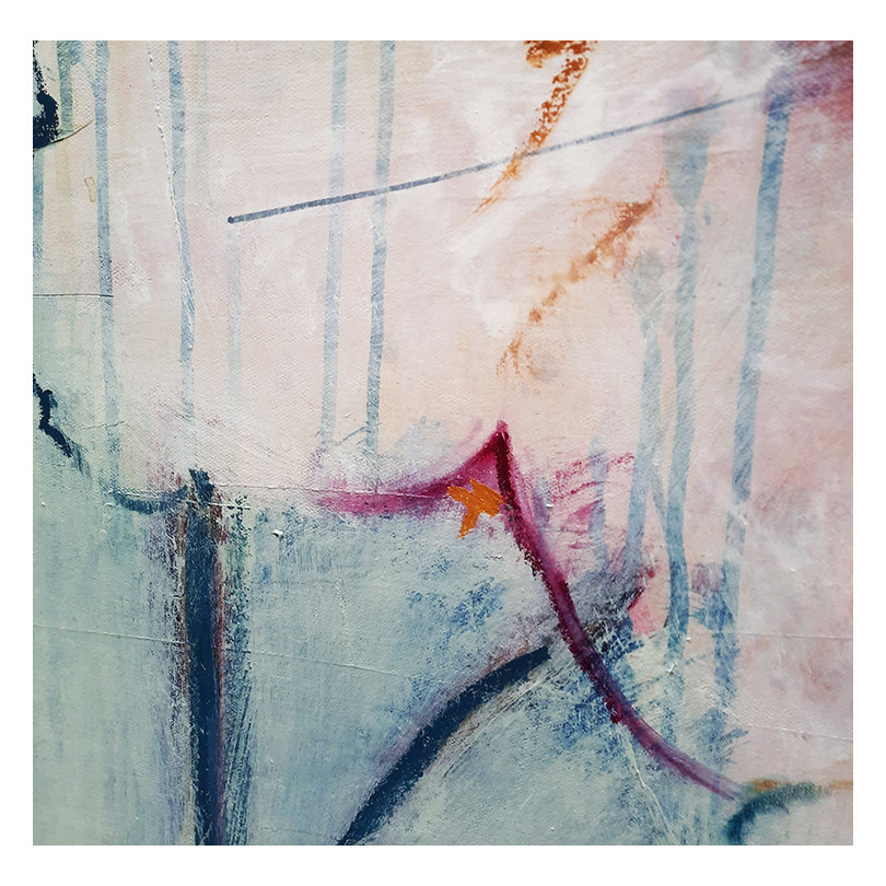 BLUE DREAM pintura sobre lienzo de Karenina Fabrizzi