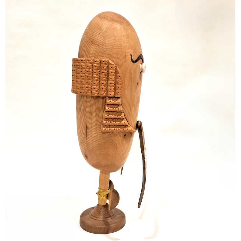 MAYORDOMO, Sculpture "Portrait de majordome"