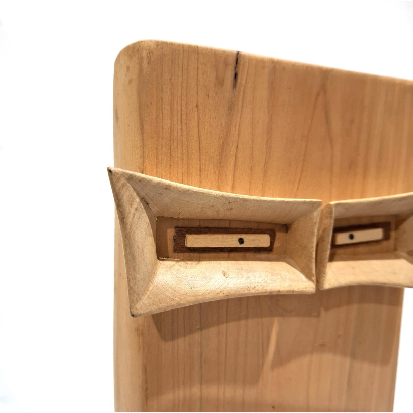 CIVIL GUARD wood sculpture, a funny and contemporary example of upcycling art