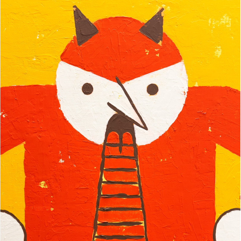 HELL cuadro de Kike Ibañez