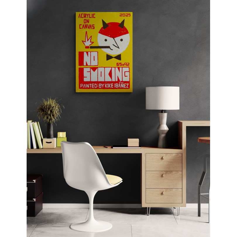 Obra colorida grafica y pop de Kike Ibañez