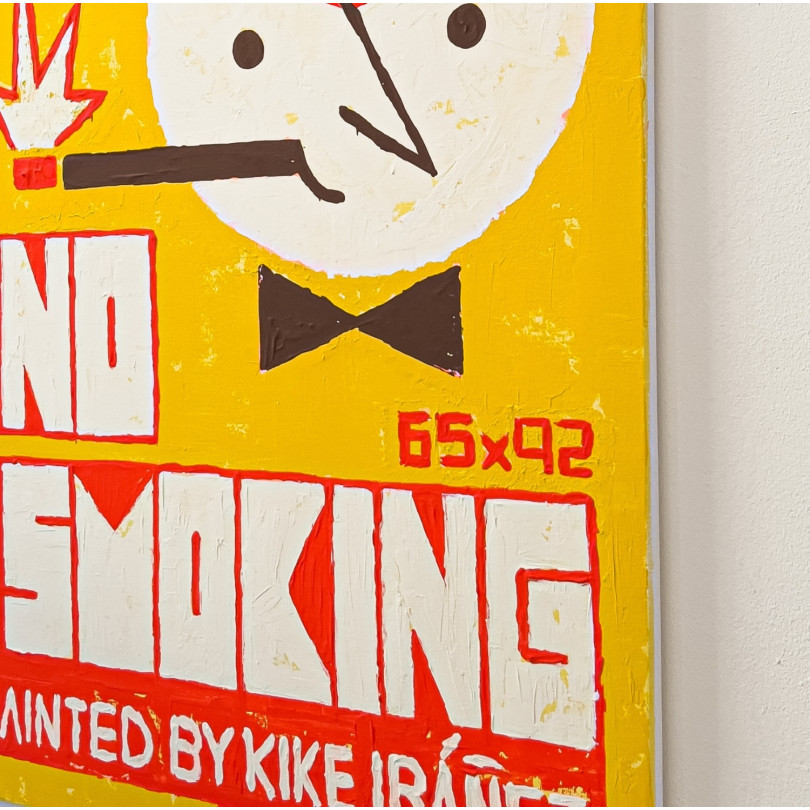 Tableau pop, coloré et graphique de Kike Ibañez