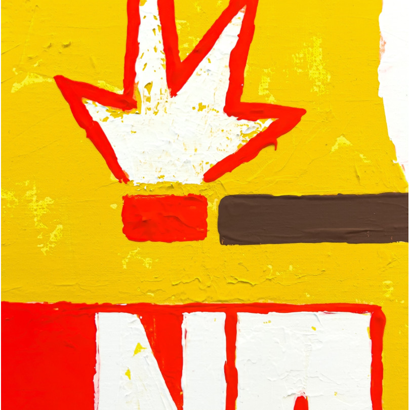 Tableau pop, coloré et graphique de Kike Ibañez