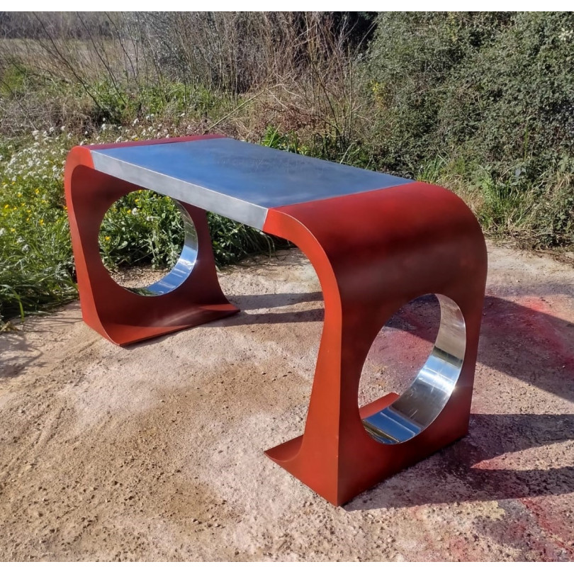 Escritorio de diseño VILLETTE – mueble contemporáneo hecho a mano en Barcelona