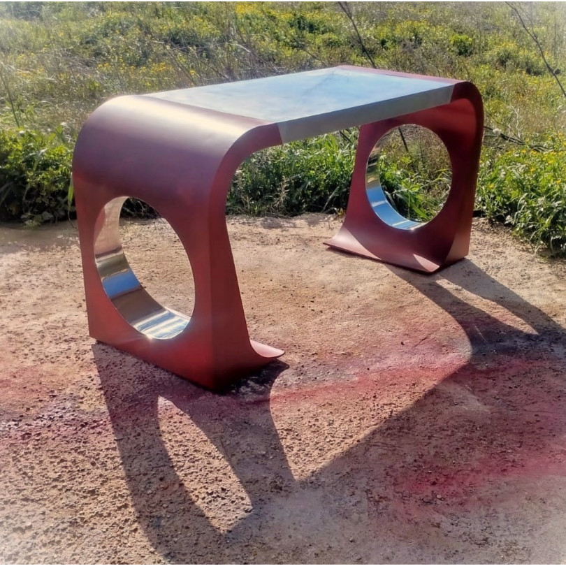 Table Secrétaire design VILLETTE – meuble d'artiste fabriqué à la main à Barcelone