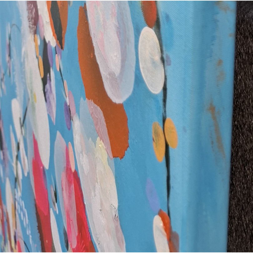 Contemporary Painting by Pedro Martinez Marín, as a Colorful Garden