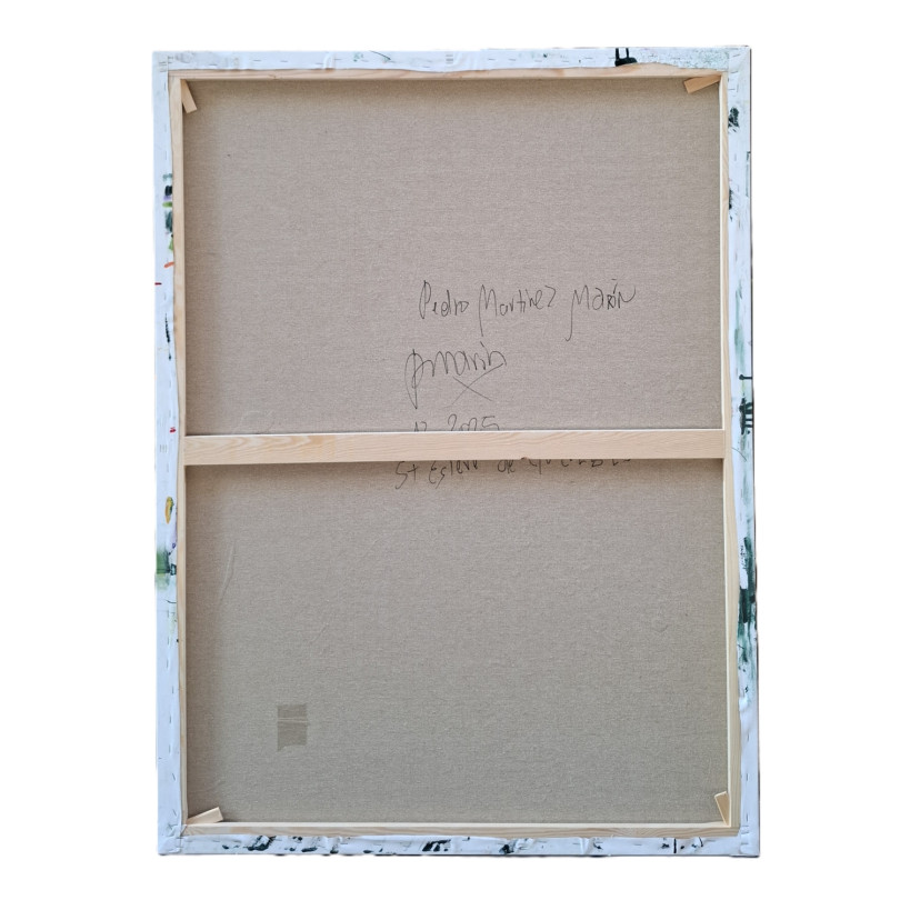 Peinture florale contemporaine de Martinez Marìn