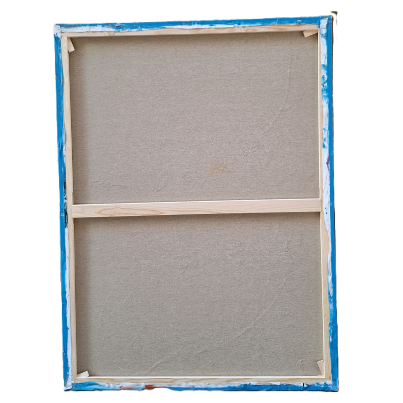 Explosión de Colores en esta pintura contemporánea de Martinez Marín