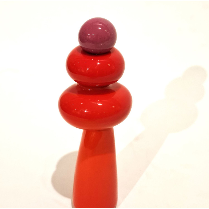 Totem sculpture in blown glass | Little Dancers collection